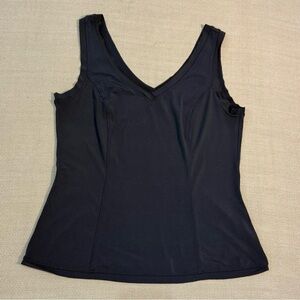 Women's CAbi Charcoal Gray Tank Top
V-neck, Size L